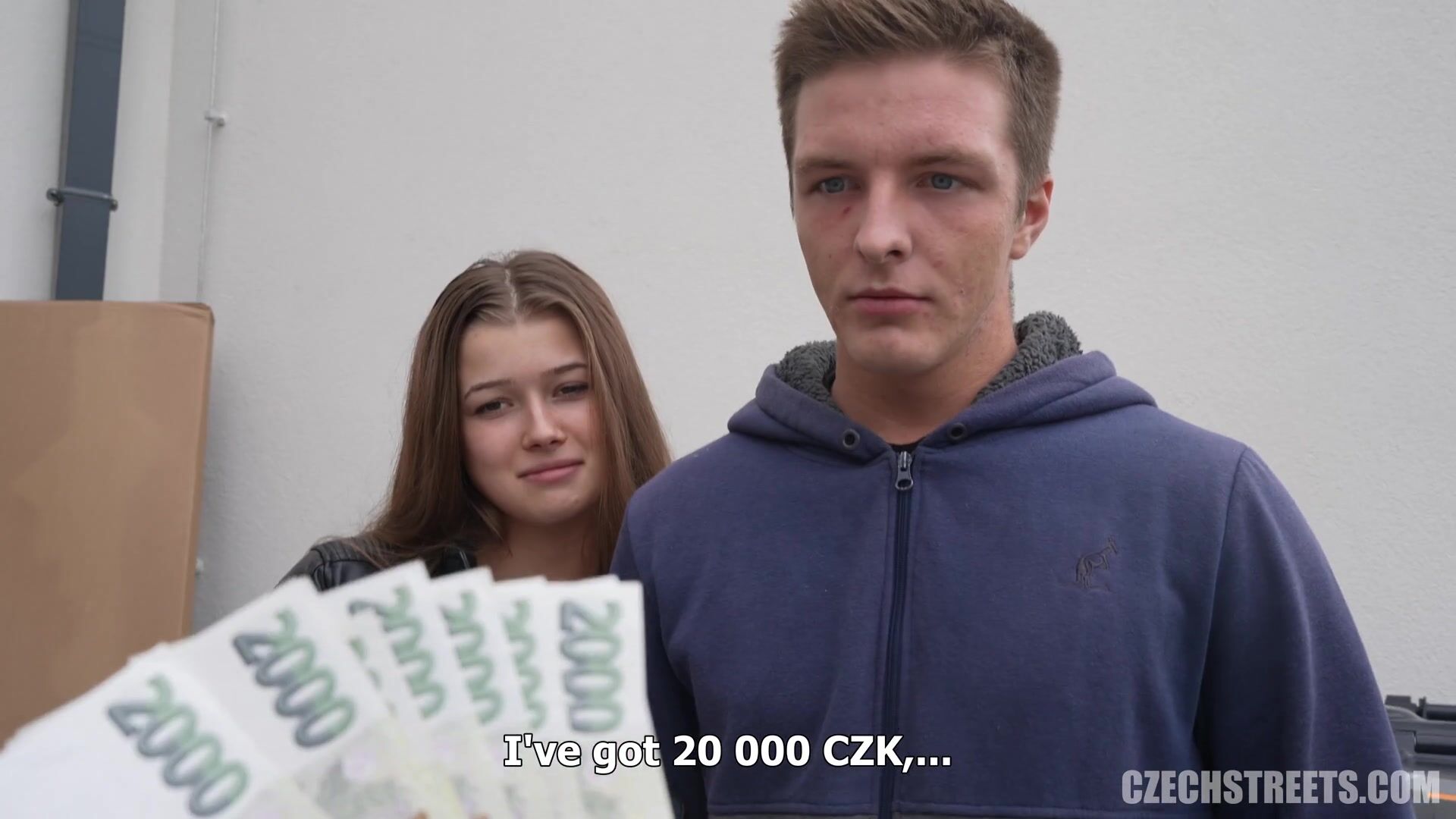 Держи 50 000 крон и смотри, как я ебу твою красавицу рачком